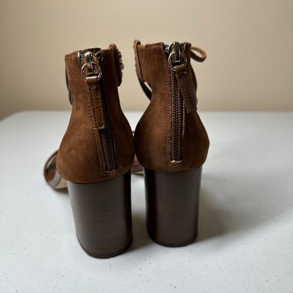 White House Black Market Women's Margot Whisky Heeled Strappy Sandals Size 9 - Picture 11 of 16